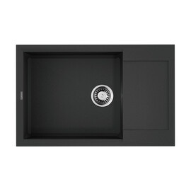 КУХОННАЯ МОЙКА OMOIKIRI SAKAIME 78-LB-BL TETOGRANIT/ЧЕРНЫЙ
