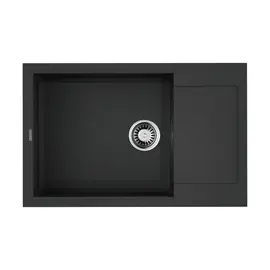 КУХОННАЯ МОЙКА OMOIKIRI SAKAIME 78-LB-BL TETOGRANIT/ЧЕРНЫЙ