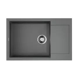 КУХОННАЯ МОЙКА OMOIKIRI SAKAIME 78-LB-GR TETOGRANIT/LENINGRAD GREY