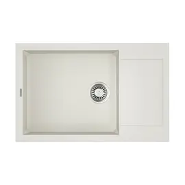 КУХОННАЯ МОЙКА OMOIKIRI SAKAIME 78-LB-WH TETOGRANIT/БЕЛЫЙ