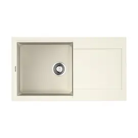 КУХОННАЯ МОЙКА OMOIKIRI SAKAIME 78-WH TETOGRANIT/БЕЛЫЙ