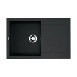 КУХОННАЯ МОЙКА OMOIKIRI SAKAIME 79-BL TETOGRANIT/ЧЕРНЫЙ
