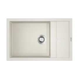 КУХОННАЯ МОЙКА OMOIKIRI SUMI 78-LB-WH TETOGRANIT/БЕЛЫЙ