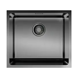 КУХОННАЯ МОЙКА OMOIKIRI TADZAVA 49-U/I-GM НЕРЖ.СТАЛЬ/ВОРОНЕНАЯ СТАЛЬ