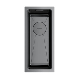 КУХОННАЯ МОЙКА OMOIKIRI TAKI 20-U/IF-GM НЕРЖ.СТАЛЬ/ВОРОНЕНАЯ СТАЛЬ