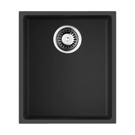 КУХОННАЯ МОЙКА OMOIKIRI BOSEN 38-U-BL TETOGRANIT/ЧЕРНЫЙ