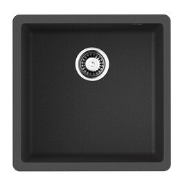 КУХОННАЯ МОЙКА OMOIKIRI BOSEN 44-U-BL TETOGRANIT/ЧЕРНЫЙ