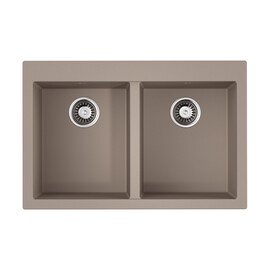 КУХОННАЯ МОЙКА OMOIKIRI BOSEN 80-2-SA TETOGRANIT/БЕЖЕВЫЙ