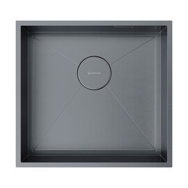 КУХОННАЯ МОЙКА OMOIKIRI KASEN 48-26 INT GM НЕРЖ.СТАЛЬ/ВОРОНЕННАЯ СТАЛЬ