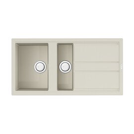КУХОННАЯ МОЙКА OMOIKIRI KITAGAWA 100-2-WH ARTCERAMIC/БЕЛЫЙ