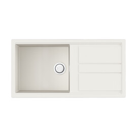 КУХОННАЯ МОЙКА OMOIKIRI KITAGAWA 100-WH ARTCERAMIC/БЕЛЫЙ