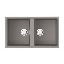 КУХОННАЯ МОЙКА OMOIKIRI KITAGAWA 83-2-U-GR ARTCERAMIC/LENINGRAD GREY