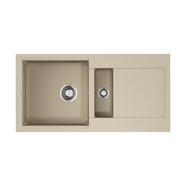 КУХОННАЯ МОЙКА OMOIKIRI SAKAIME 86-2-SA TETOGRANIT/БЕЖЕВЫЙ
