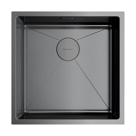 КУХОННАЯ МОЙКА OMOIKIRI TAKI 44-U/IF-GM НЕРЖ.СТАЛЬ/ВОРОНЕНАЯ СТАЛЬ