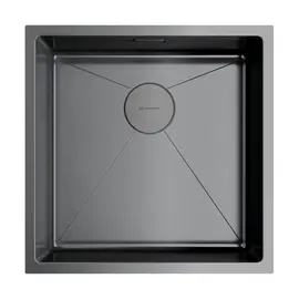 КУХОННАЯ МОЙКА OMOIKIRI TAKI 44-U/IF-GM НЕРЖ.СТАЛЬ/ВОРОНЕНАЯ СТАЛЬ