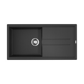 КУХОННАЯ МОЙКА OMOIKIRI TEDORI 100-BL TETOGRANIT/ЧЕРНЫЙ