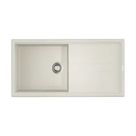 КУХОННАЯ МОЙКА OMOIKIRI TEDORI 100-WH TETOGRANIT/БЕЛЫЙ