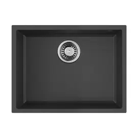 КУХОННАЯ МОЙКА OMOIKIRI TEDORI 54-U-BL TETOGRANIT/ЧЕРНЫЙ