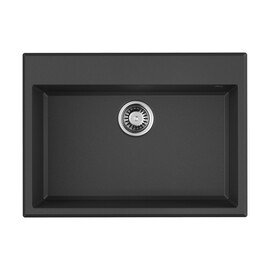 КУХОННАЯ МОЙКА OMOIKIRI TEDORI 68-BL TETOGRANIT/ЧЕРНЫЙ