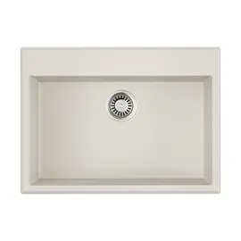 КУХОННАЯ МОЙКА OMOIKIRI TEDORI 68-WH TETOGRANIT/БЕЛЫЙ