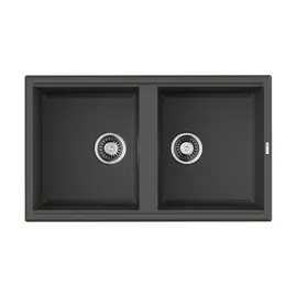 КУХОННАЯ МОЙКА OMOIKIRI TEDORI 86-2-PL TETOGRANIT/ПЛАТИНА