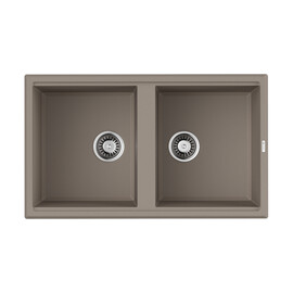 КУХОННАЯ МОЙКА OMOIKIRI TEDORI 86-2-SA TETOGRANIT/БЕЖЕВЫЙ