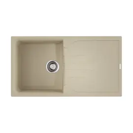 КУХОННАЯ МОЙКА OMOIKIRI YASUGATA 100-BE TETOGRANIT/ВАНИЛЬ