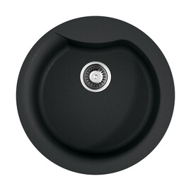 КУХОННАЯ МОЙКА OMOIKIRI YASUGATA 48R-BL TETOGRANIT/ЧЕРНЫЙ