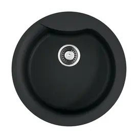 КУХОННАЯ МОЙКА OMOIKIRI YASUGATA 48R-BL TETOGRANIT/ЧЕРНЫЙ