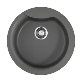 КУХОННАЯ МОЙКА OMOIKIRI YASUGATA 48R-PL TETOGRANIT/ПЛАТИНА