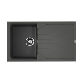 КУХОННАЯ МОЙКА OMOIKIRI YASUGATA 86-PL TETOGRANIT/ПЛАТИНА