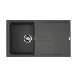 КУХОННАЯ МОЙКА OMOIKIRI YASUGATA 86-PL TETOGRANIT/ПЛАТИНА