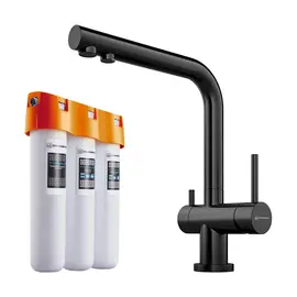 КОМПЛЕКТ СМЕСИТЕЛЬ+ФИЛЬТР NAGANO-GM + PURE DROP LITE