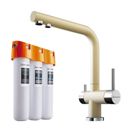 КОМПЛЕКТ СМЕСИТЕЛЬ+ФИЛЬТР NAGANO-MA + PURE DROP LITE