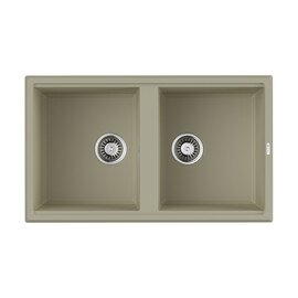 КУХОННАЯ МОЙКА OMOIKIRI TEDORI 86-2-BE TETOGRANIT/ВАНИЛЬ