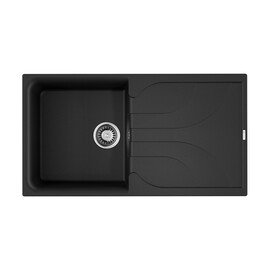 КУХОННАЯ МОЙКА OMOIKIRI YASUGATA 100-BL TETOGRANIT/ЧЕРНЫЙ