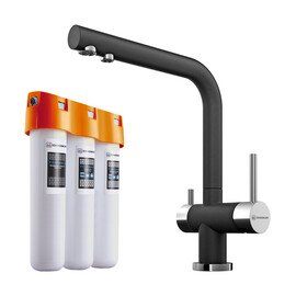 КОМПЛЕКТ СМЕСИТЕЛЬ+ФИЛЬТР NAGANO-BL + PURE DROP LITE