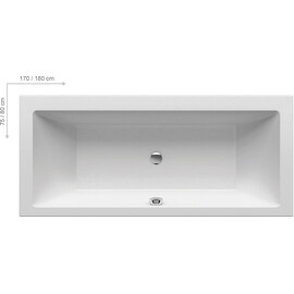АКРИЛОВАЯ ВАННА RAVAK FORMY 01 SLIM 170X75