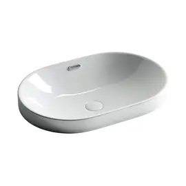 УМЫВАЛЬНИК ВСТРАИВАЕМЫЙ СВЕРХУ CERAMICA NOVA ELEMENT 600*400*195ММ