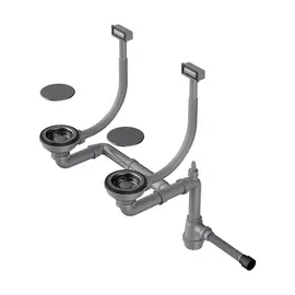 СИФОН ДЛЯ КУХОННОЙ МОЙКИ OMOIKIRI WK-2C-GM