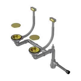 СИФОН ДЛЯ КУХОННОЙ МОЙКИ OMOIKIRI WK-2C-LG