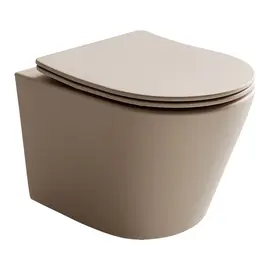 ПОДВЕСНОЙ УНИТАЗ BALEARICA CERAMICA NOVA RIMLESS КАПУЧИНО МАТОВЫЙ