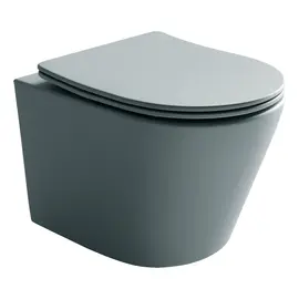 ПОДВЕСНОЙ УНИТАЗ BALEARICA CERAMICA NOVA RIMLESS АНТРАЦИТ МАТОВЫЙ