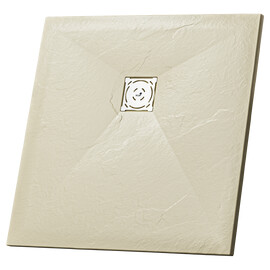 ДУШЕВОЙ ПОДДОН КВАДРАТНЫЙ RGW ST-BE БЕЖЕВЫЙ