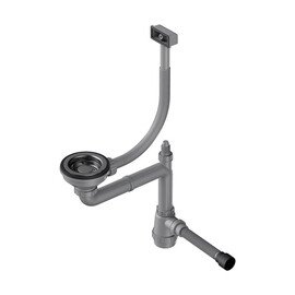 СИФОН ДЛЯ КУХОННОЙ МОЙКИ OMOIKIRI WK-1-S-GM