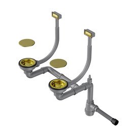 СИФОН ДЛЯ КУХОННОЙ МОЙКИ OMOIKIRI WK-2C-LG