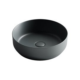 УМЫВАЛЬНИК ЧАША НАКЛАДНАЯ CERAMICA NOVA ELEMENT 390*390*120ММ ТЕМНЫЙ АНТРАЦИТ МАТОВЫЙ