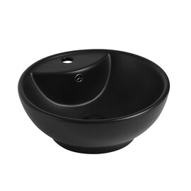 РАКОВИНА НАКЛАДНАЯ ABBER BEQUEM AC2101MB ЧЕРНАЯ МАТОВАЯ