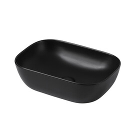 РАКОВИНА НАКЛАДНАЯ ABBER RECHTECK AC2200MB ЧЕРНАЯ МАТОВАЯ