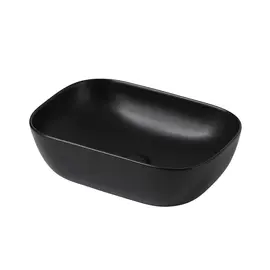 РАКОВИНА НАКЛАДНАЯ ABBER RECHTECK AC2200MB ЧЕРНАЯ МАТОВАЯ